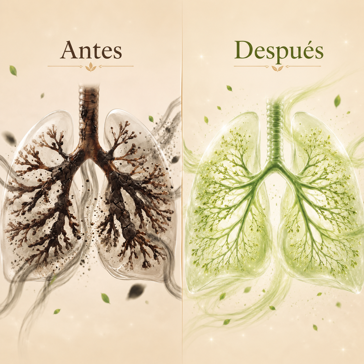 Spray Limpiador pulmonar |  Limpiá tus pulmones en 30 días