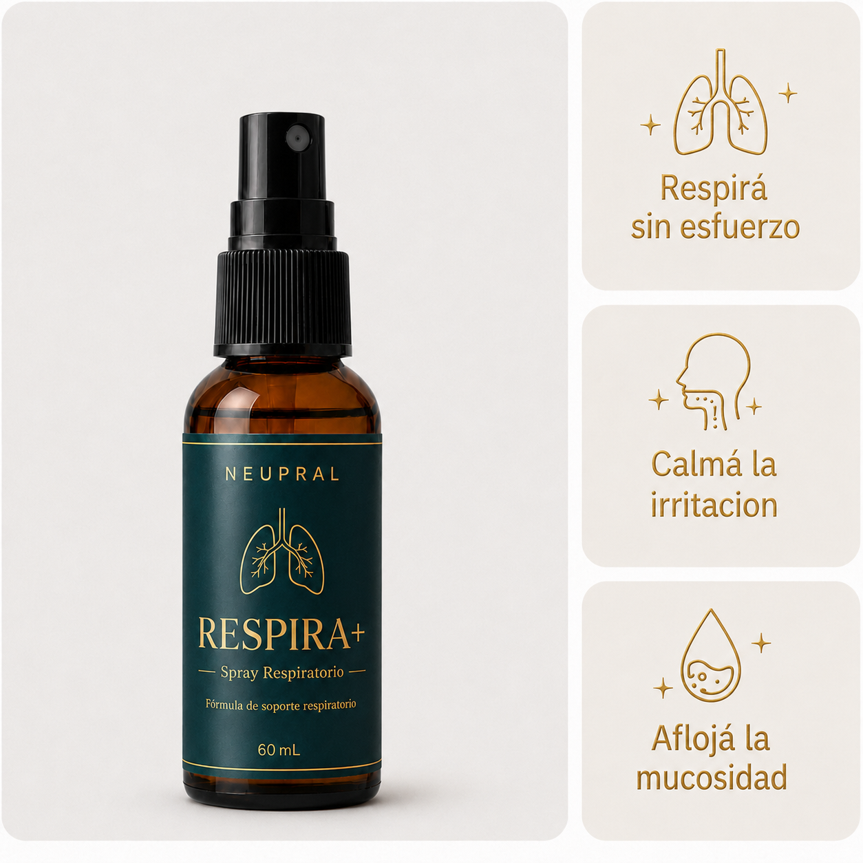 Spray Limpiador pulmonar |  Limpiá tus pulmones en 30 días